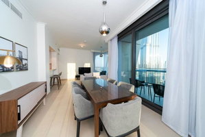 FULL BURJ KHALIFA VIEW: ATLAS HOMESTAYS - 03 BR At BURJ VISTA 5503
