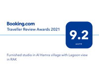 Furnished studio in Al Hamra village with Lagoon view in RAK Accommodation Dubai