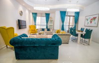 3 mins to the Beach - 3BR Shams Accommodation Dubai