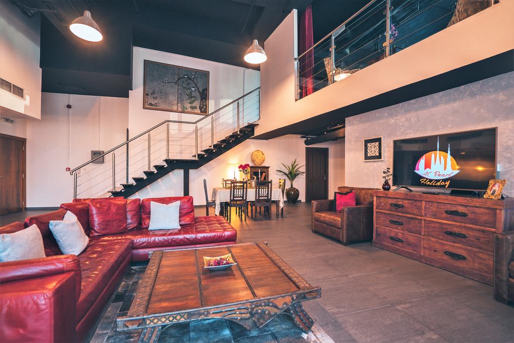 A C Pearl Holiday Homes - The Loft With Burj Khalifa View - thumb 3