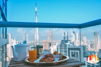 A C Pearl Holiday Homes - The Loft with Burj Khalifa View Accommodation Dubai