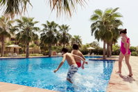 RH - 3BR Villa with Beach and Pool access Accommodation Dubai