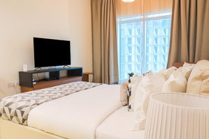 Signature Holiday Homes - Newly Furnished Studio In Azizi Aliyah Residences, Al Jaddaf