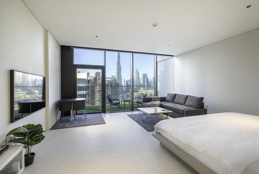 Studio In Marquise Square With Burj Khalifa View - thumb 3