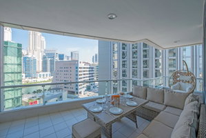 Stunning Family 3BR Apartment With Views In Marina