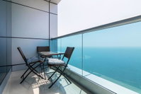 Top Floor Luxury 2BR Beach Apartment with Full Sea View Accommodation Dubai