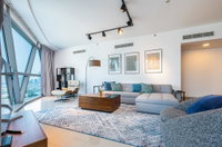 Unique City Living 2BR with Maids in Park Tower DIFC Accommodation Dubai