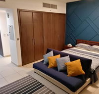 Upgraded studio Next to Metro with Balcony - Accommodation Dubai