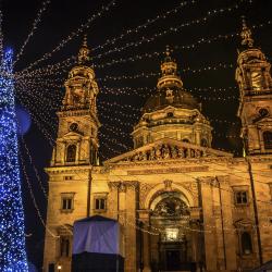 Christmas Market at St Stephen's Basilica, Budapest Accommodation Dubai
